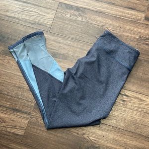 AXS Blue Cropped Workout Legging